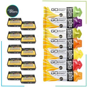 Sis Go Isotonic Energy Gel 60ml Mixed Flavours Variety Pack Of 70 Sis Go Isotonic Energy Gel 60ml Mixed Flavours Variety Pack Of 70