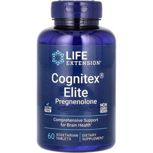 Life Extension Cognitex Elite Pregnenolone - Brain Support, 60 Vegetarian Tablets Life Extension Cognitex Elite Pregnenolone - Brain Support, 60 Vegetarian Tablets