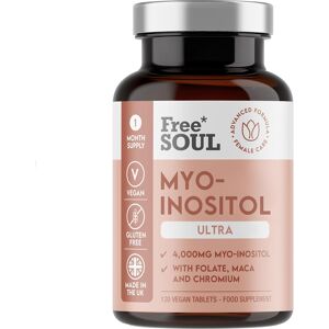 Free Soul Myo-Inositol Ultra Supplement 4,000mg Myo-Inositol, 200ug Folate, 10 Free Soul Myo-Inositol Ultra Supplement 4,000mg Myo-Inositol, 200ug Folate, 10