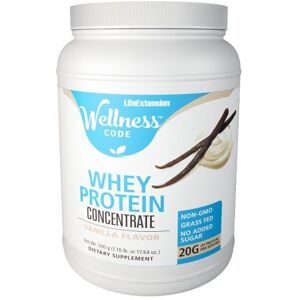 Whey Protein Concentrate Vanilla 500 Grams By Life Extension Whey Protein Concentrate Vanilla 500 Grams By Life Extension