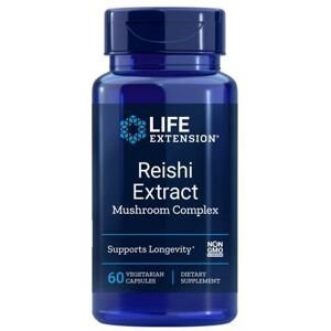 Reishi Extract Mushroom Complex 60 Veg Caps By Life Extension Reishi Extract Mushroom Complex 60 Veg Caps By Life Extension