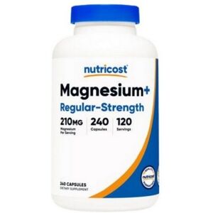 Nutricost Magnesium+ Regular Strength - Supplements Nutricost Magnesium+ Regular Strength - Supplements