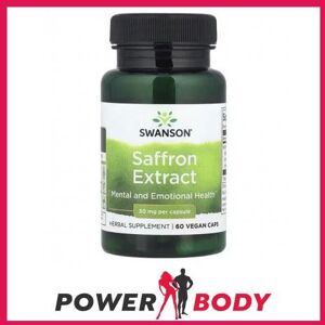 Swanson Saffron Extract - 30 mg, 60 Veggie Capsules - Saffron Extract Swanson Saffron Extract - 30 mg, 60 Veggie Capsules - Saffron Extract