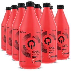 Qnt Fit Protein Shake 12x500ml Strawberry Ready To Drink Protein Shake Zero Fat Qnt Fit Protein Shake 12x500ml Strawberry Ready To Drink Protein Shake Zero Fat