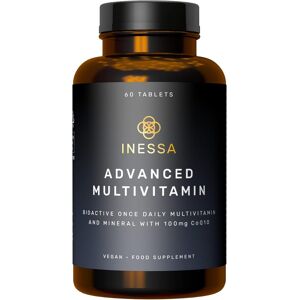 inessa Inessa Multivitamin With Coq10 100mg, Vitamin D3 2000 Iu, K2 100mcg, B Complex, inessa Inessa Multivitamin With Coq10 100mg, Vitamin D3 2000 Iu, K2 100mcg, B Complex,