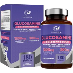 Natures Zest Glucosamine And Chondroitin High Strength Capsules - Glucosamine Complex Natures Zest Glucosamine And Chondroitin High Strength Capsules - Glucosamine Complex