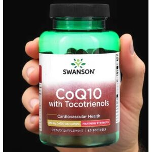 Swanson, Coq10 With Tocotrienols, 600 Mg, 60 Softgels Swanson, Coq10 With Tocotrienols, 600 Mg, 60 Softgels
