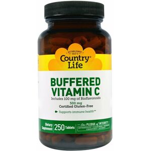 Country Life Buffered Vitamin C Model: 500 MG, 250 Tabs - Vitamin C Supplement Country Life Buffered Vitamin C Model: 500 MG, 250 Tabs - Vitamin C Supplement