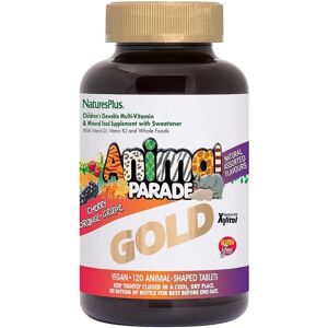 nature'S Plus Naturesplus Animal Parade Gold Chewable Multivitamin - Vitamins D, C, Magnesium nature'S Plus Naturesplus Animal Parade Gold Chewable Multivitamin - Vitamins D, C, Magnesium