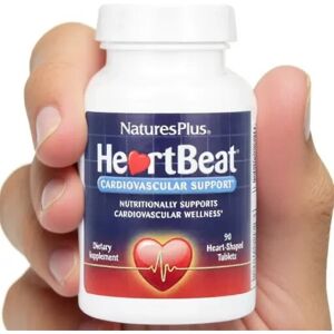 Naturesplus 2 X Natures Plus,Heart Beat®, Cardiovascular Support, 90 Heart-Shaped Tablets Naturesplus 2 X Natures Plus,Heart Beat®, Cardiovascular Support, 90 Heart-Shaped Tablets