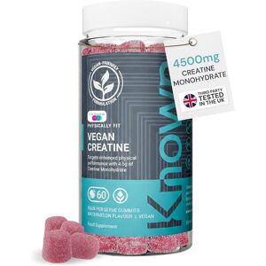 Known Vegan Creatine Gummies – 4500mg Creatine Monohydrate – Watermelon Fla Known Vegan Creatine Gummies – 4500mg Creatine Monohydrate – Watermelon Fla