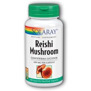 Reishi Mushroom 600 Mg 100 Caps By Solaray Reishi Mushroom 600 Mg 100 Caps By Solaray