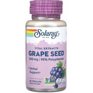 Grape Seed Extract 200 Mg 60 Veg Caps By Solaray Grape Seed Extract 200 Mg 60 Veg Caps By Solaray