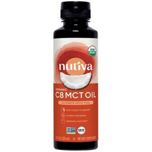 Organic C8 Mct Oil 12 Oz By Nutiva Organic C8 Mct Oil 12 Oz By Nutiva
