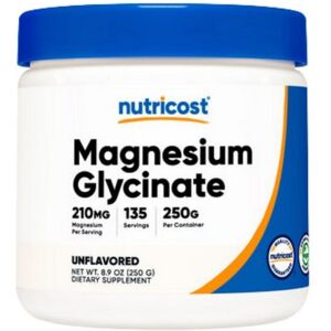 Nutricost Magnesium Glycinate 250g - Supplement Powder Nutricost Magnesium Glycinate 250g - Supplement Powder