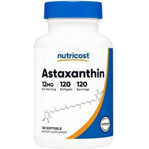 Astaxanthin Softgels 120 Count 12 Mg By Nutricost Astaxanthin Softgels 120 Count 12 Mg By Nutricost