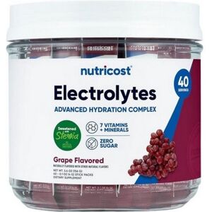 Nutricost Electrolytes Hydration Complex Stickpacks Grape 40 Stic Nutricost Electrolytes Hydration Complex Stickpacks Grape 40 Stic