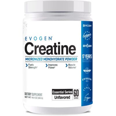 Evogen Creatine Monohydrate - 300 grams - Creatine Monohydrate Supplement Evogen Creatine Monohydrate - 300 grams - Creatine Monohydrate Supplement