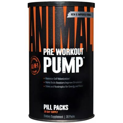 Universal Nutrition Animal Pump - Muscle Performance - 30 Packs Universal Nutrition Animal Pump - Muscle Performance - 30 Packs