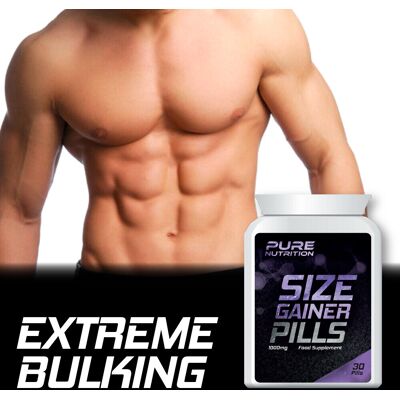 Pure Nutrition Size Gainer Pills – Extreme Bulking Pill Bodybuilder Weight Gain Pure Nutrition Size Gainer Pills – Extreme Bulking Pill Bodybuilder Weight Gain