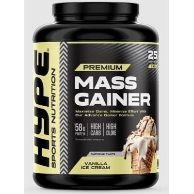 Hype Mass Gainer Vanilla - 3kg Hype Mass Gainer Vanilla - 3kg