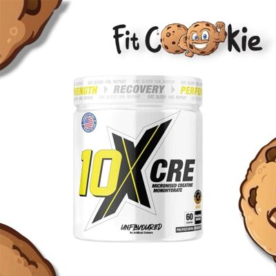 10x Creatine Monohydrate 300g - Pure Micronised Creatine Powder 10x Creatine Monohydrate 300g - Pure Micronised Creatine Powder