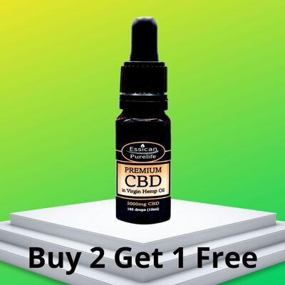 Pure-Life Cbd Oil Drops 2000mg Cbd (20%) Oral ,Full Spectrum Premium Hemp 10ml Pure-Life Cbd Oil Drops 2000mg Cbd (20%) Oral ,Full Spectrum Premium Hemp 10ml