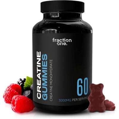 Fraction One Creatine Monohydrate 60 Gummies – Lab Verified, Uk 3rd Party Tes Fraction One Creatine Monohydrate 60 Gummies – Lab Verified, Uk 3rd Party Tes