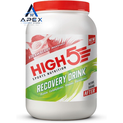 High5 Recovery Drink - Carbohydrate And Whey Protein Powder (20g) For 1600 G High5 Recovery Drink - Carbohydrate And Whey Protein Powder (20g) For 1600 G
