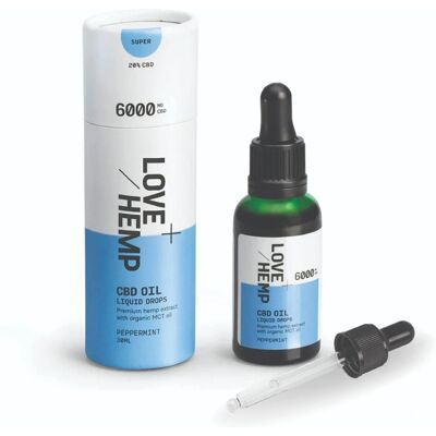 Love Hemp Cbd Oil Drops 6,000mg, Broad Spectrum Thc Free, Peppermint, 30ml Love Hemp Cbd Oil Drops 6,000mg, Broad Spectrum Thc Free, Peppermint, 30ml