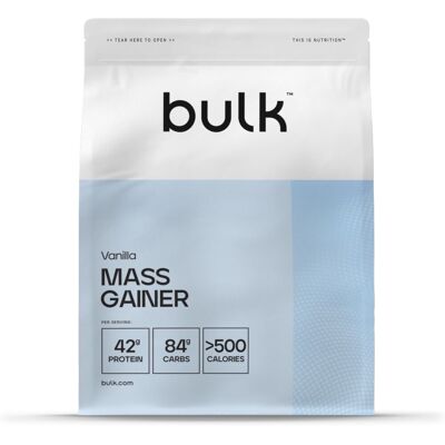 Bulk Complete Mass Gainer Vanilla 16 Servings 42g Protein Per Serving 8 Bulk Complete Mass Gainer Vanilla 16 Servings 42g Protein Per Serving 8