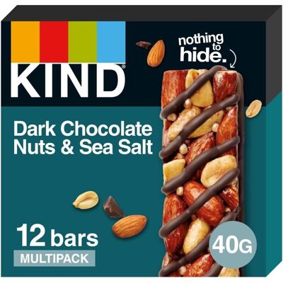 KIND - Bars - Salted Caramel Dark Chocolate - Snack Bars KIND - Bars - Salted Caramel Dark Chocolate - Snack Bars