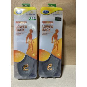 Scholl Orthotics Shoe Insole Lower Back Pain Relief X 2,Uk Size Small 4.5-6.5 Scholl Orthotics Shoe Insole Lower Back Pain Relief X 2,Uk Size Small 4.5-6.5