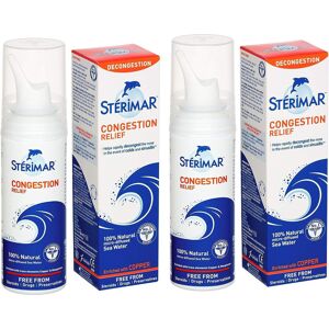 Sterimar - Nasal Spray - Congestion Relief - 100% Natural Sea Water - With Coppe Sterimar - Nasal Spray - Congestion Relief - 100% Natural Sea Water - With Coppe