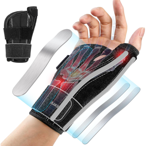 Does Not Apply Thumb Splint Right Hand, Wrist And Thumb Brace With 3 Metal Splints & 2 Adjustab Does Not Apply Thumb Splint Right Hand, Wrist And Thumb Brace With 3 Metal Splints & 2 Adjustab