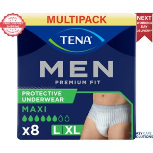 Tena Men Premium Fit Level 4 Pants - Large/extra Large - 5 Packs Of 8 Tena Men Premium Fit Level 4 Pants - Large/extra Large - 5 Packs Of 8