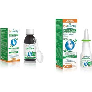 Puressentiel Respiratory Cough Syrup 125ml + Cold & Flu - Chesty Cough, For Chi Puressentiel Respiratory Cough Syrup 125ml + Cold & Flu - Chesty Cough, For Chi