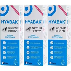 Hyabak Sodium Hyaluronate Eye Drops - Dry Eye Relief Hyabak Sodium Hyaluronate Eye Drops - Dry Eye Relief