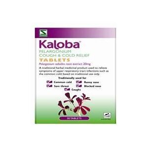 Schwabe Kaloba Pelargonium Cough & Cold Relief Tablets 30s - 4 Pack Schwabe Kaloba Pelargonium Cough & Cold Relief Tablets 30s - 4 Pack