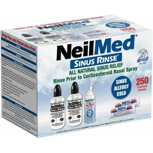 Neilmed Sinus Rinse Kit Natural Relief Squeeze Bottle Flu Rinse Nasal Spray Pack Neilmed Sinus Rinse Kit Natural Relief Squeeze Bottle Flu Rinse Nasal Spray Pack