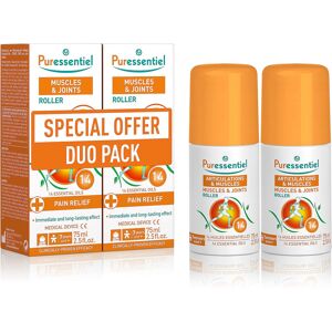 Puressentiel Muscle & Joint Roll-On Duo Pack 75ml X2 Fast Pain Relief Puressentiel Muscle & Joint Roll-On Duo Pack 75ml X2 Fast Pain Relief