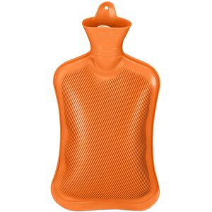 Relaxdays Hot Water Bottle 2l Rubber No-Cover Feet Warmer Rubber Large Pain-Relief Orange Relaxdays Hot Water Bottle 2l Rubber No-Cover Feet Warmer Rubber Large Pain-Relief Orange
