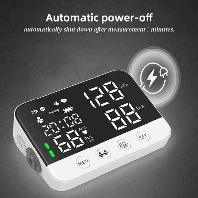 Care+ Upper Arm Blood Pressure Monitor With Cuff Blood Pressure Machine Home Use Led Care+ Upper Arm Blood Pressure Monitor With Cuff Blood Pressure Machine Home Use Led