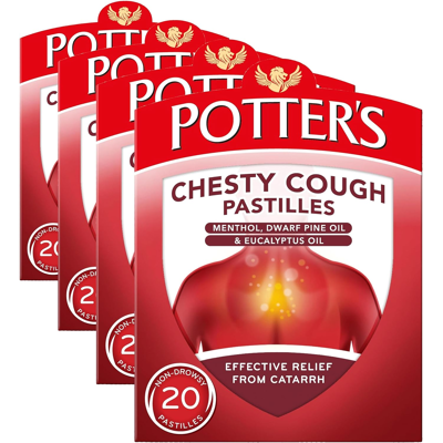 Does Not Apply Chesty Cough Pastilles Non-Drowsy, 20 Pastilles (Pack Of 4) Does Not Apply Chesty Cough Pastilles Non-Drowsy, 20 Pastilles (Pack Of 4)