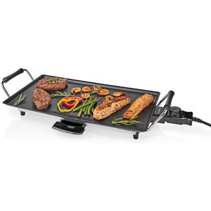 Nedis 50cm Large Electric Teppanyaki Table Top Grill Griddle Bbq Hot Plate Barbecue Nedis 50cm Large Electric Teppanyaki Table Top Grill Griddle Bbq Hot Plate Barbecue