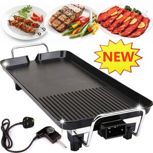 Dayplus Electric Teppanyaki Table Top Grill Griddle Bbq Barbecue Garden Camping Dayplus Electric Teppanyaki Table Top Grill Griddle Bbq Barbecue Garden Camping