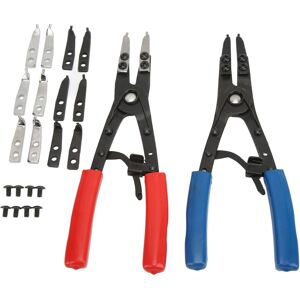 2pcs Internal External Snap Ring Pliers Universal Metal Circlip Pliers Set Car 2pcs Internal External Snap Ring Pliers Universal Metal Circlip Pliers Set Car