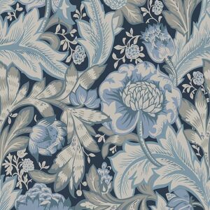 Et12312 - Arts And Crafts Acanthus Garden Blue Beige Green Galerie Wallpaper Et12312 - Arts And Crafts Acanthus Garden Blue Beige Green Galerie Wallpaper