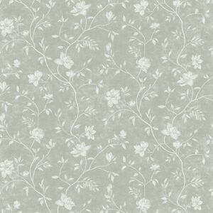1907-5 - Spring Blossom Floral Green Galerie Wallpaper 1907-5 - Spring Blossom Floral Green Galerie Wallpaper