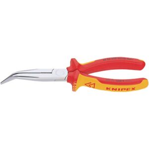 Draper Knipex 26 26 200sb Angled Long Nose Pliers, 200mm 34056 Draper Knipex 26 26 200sb Angled Long Nose Pliers, 200mm 34056